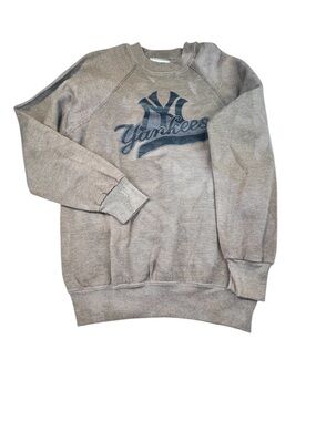 Vintage 80's Basset Walker Sweatshirt Men's Medium Brown Distress Crewneck Top